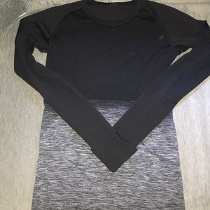 Lululemon ombre swiftly tech long sleeve